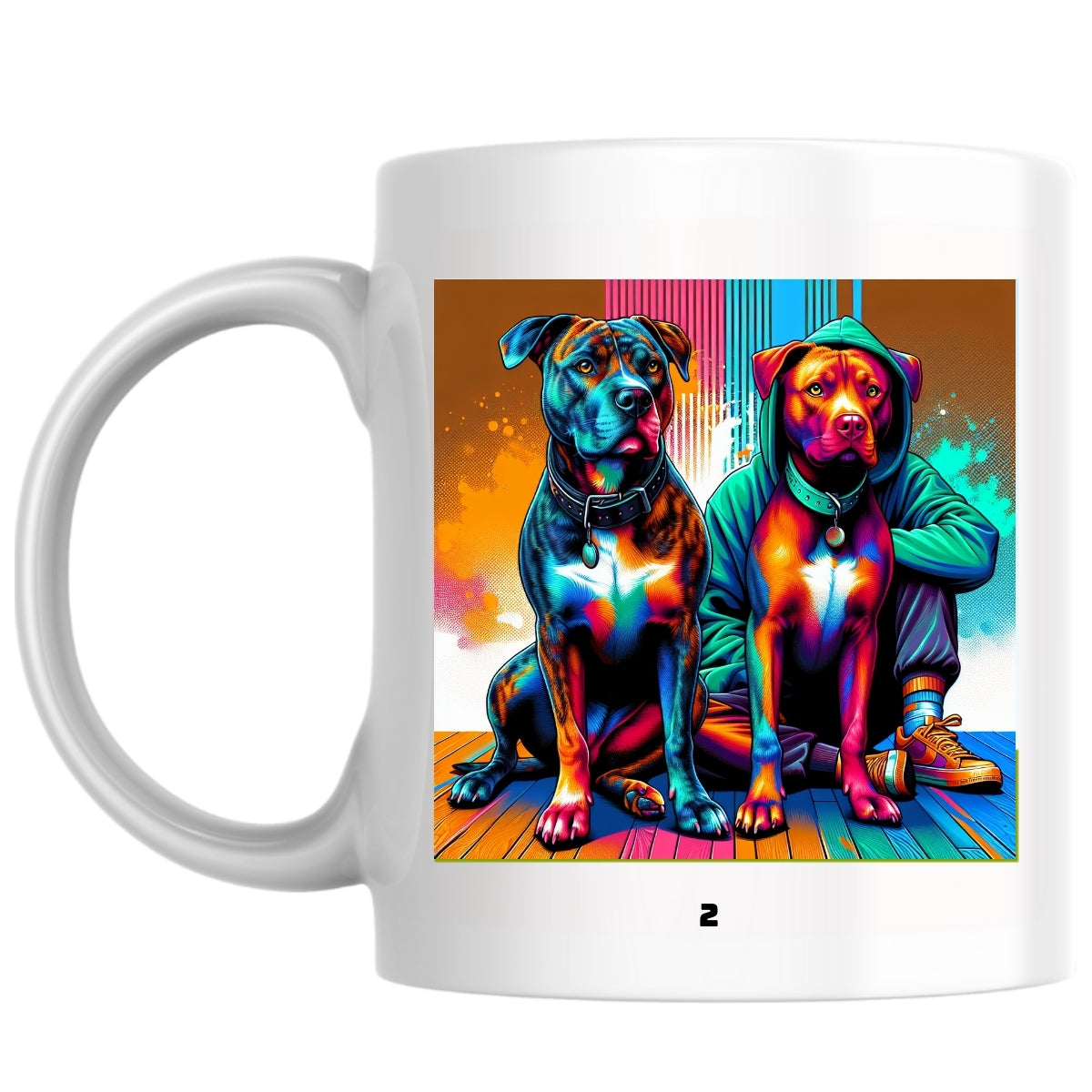 2 the Magnificent: Pop Art Coffee Mug