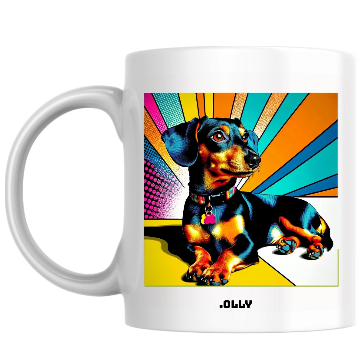 .olly the Magnificent: Pop Art Coffee Mug