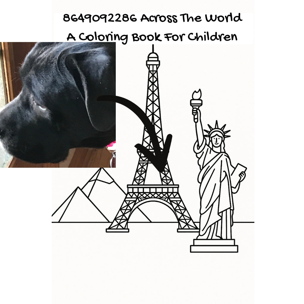 8649092286 Across The World: A Coloring Book For Children