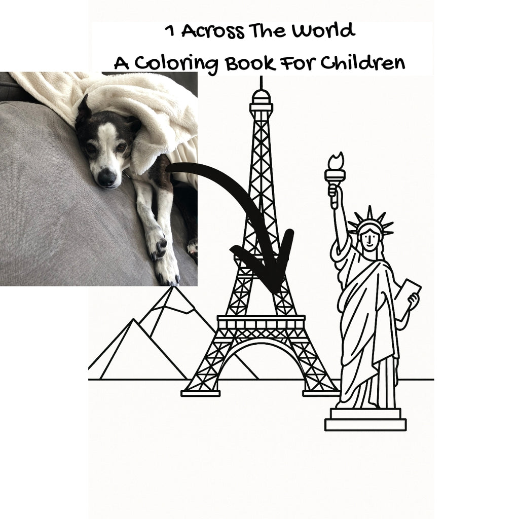 1 Across The World: A Coloring Book For Children