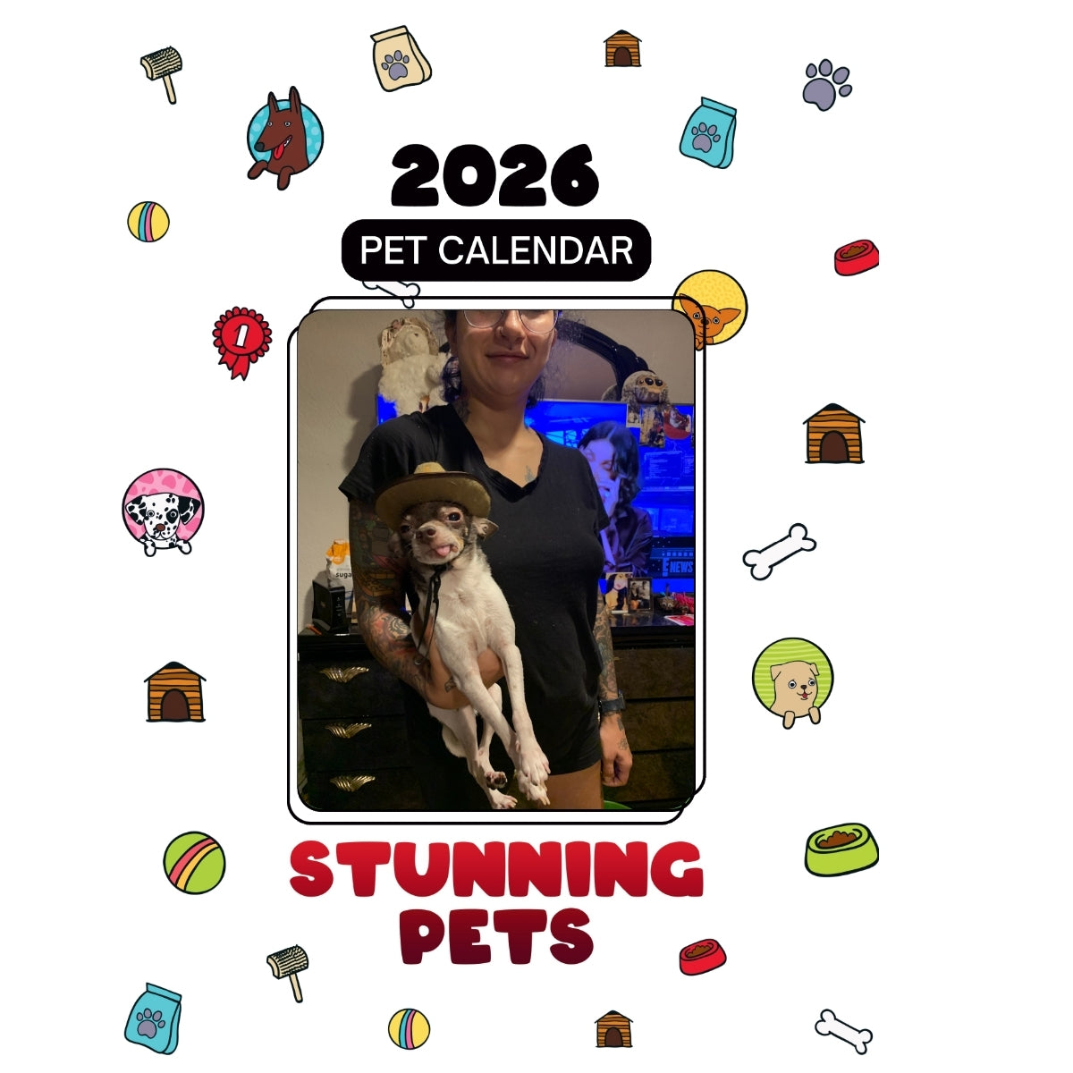 2Dot Headlines Stunning Pets: A 2026 Pet Calendar