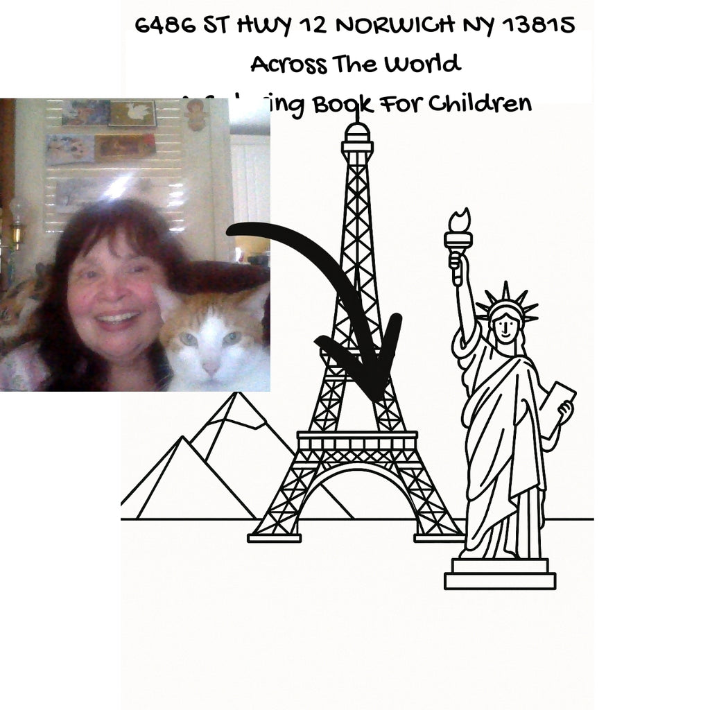 6486  ST HWY   12  NORWICH NY  13815 Across The World: A Coloring Book For Children