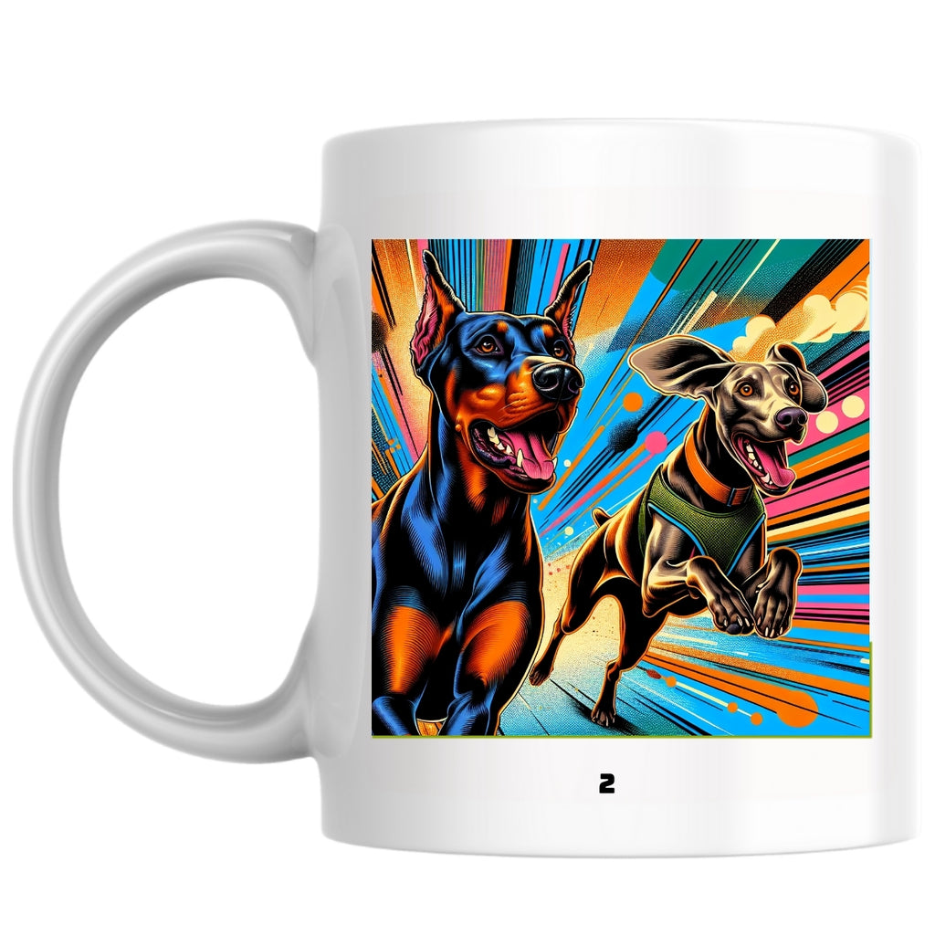 2 the Magnificent: Pop Art Coffee Mug