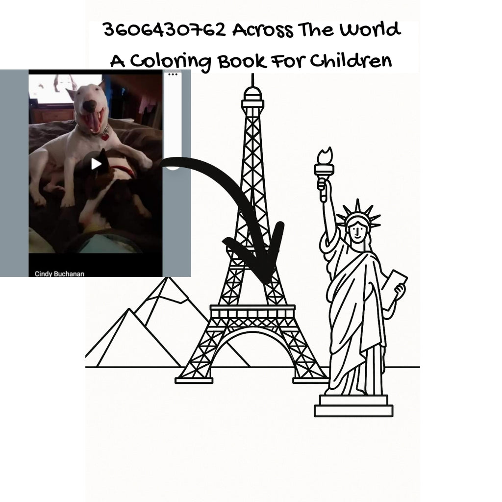 3606430762 Across The World: A Coloring Book For Children