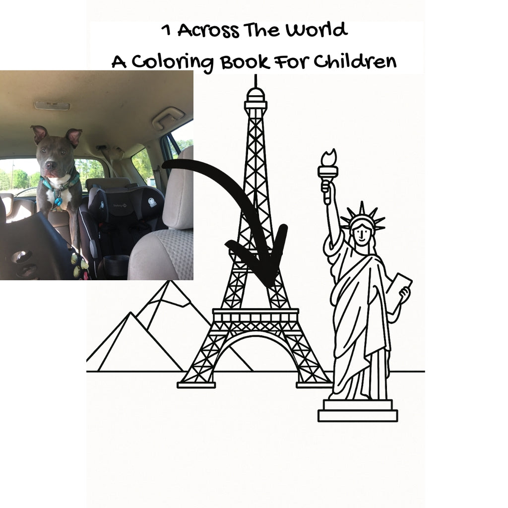 1 Across The World: A Coloring Book For Children