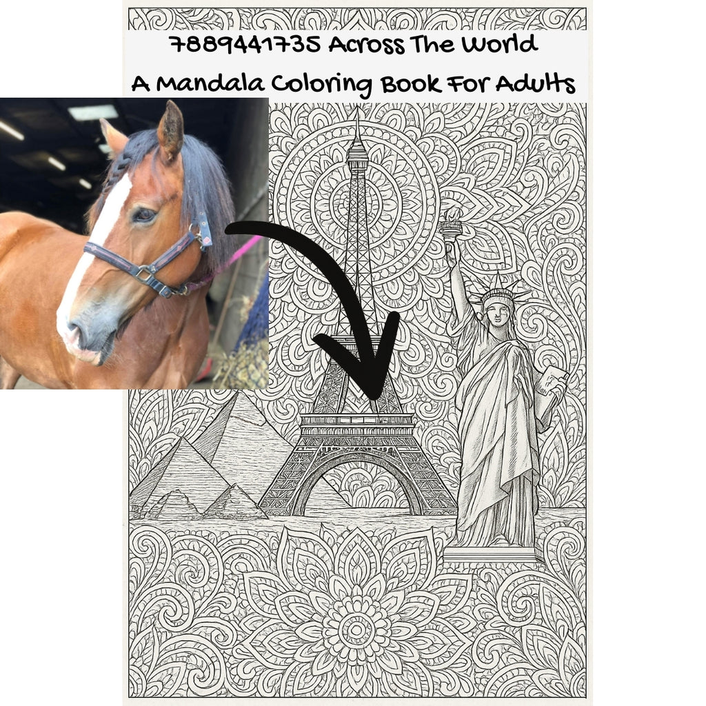 7889441735 Across The World: A Mandala Coloring Book For Adults