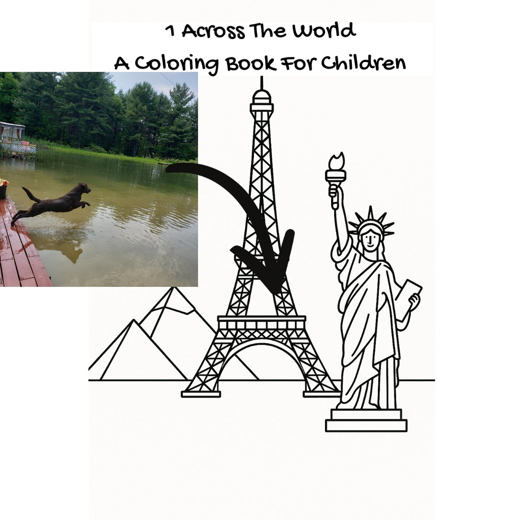 1 Across The World: A Coloring Book For Children