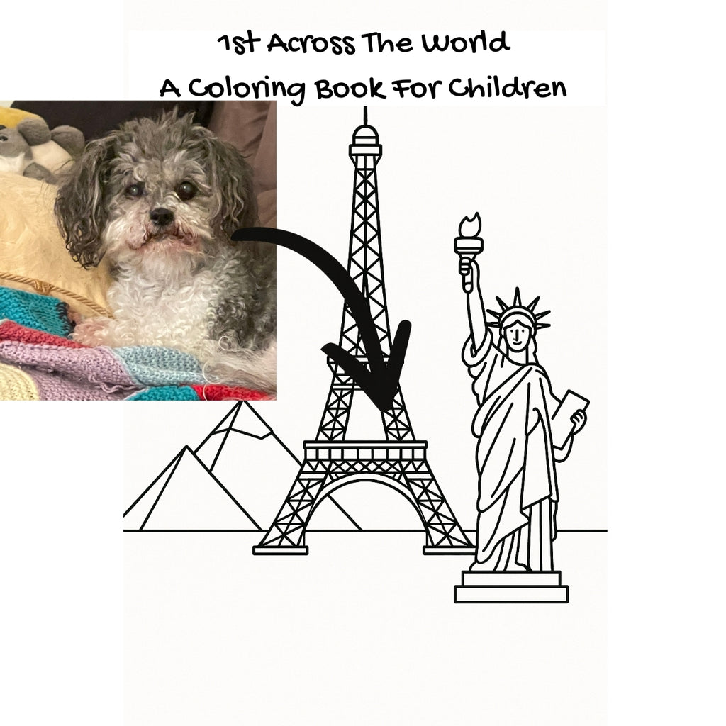 1st Across The World: A Coloring Book For Children