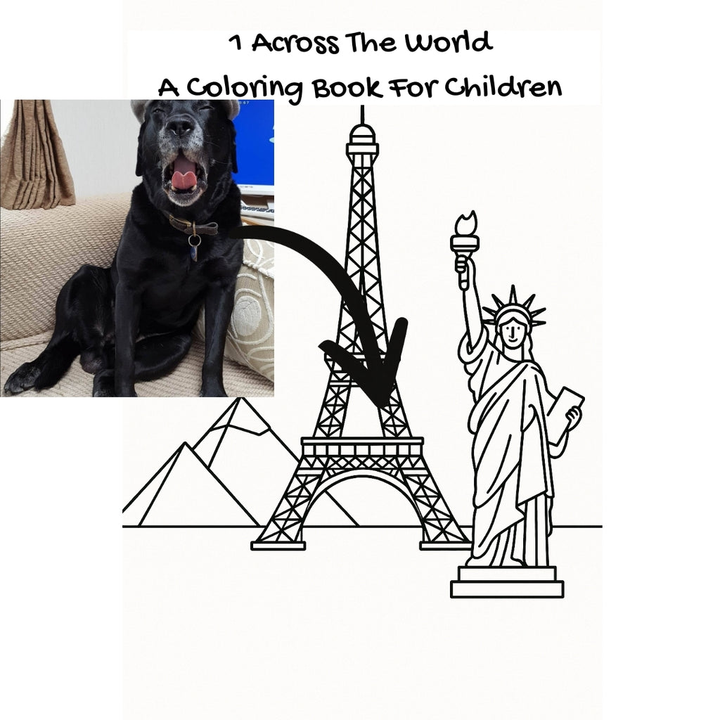 1 Across The World: A Coloring Book For Children