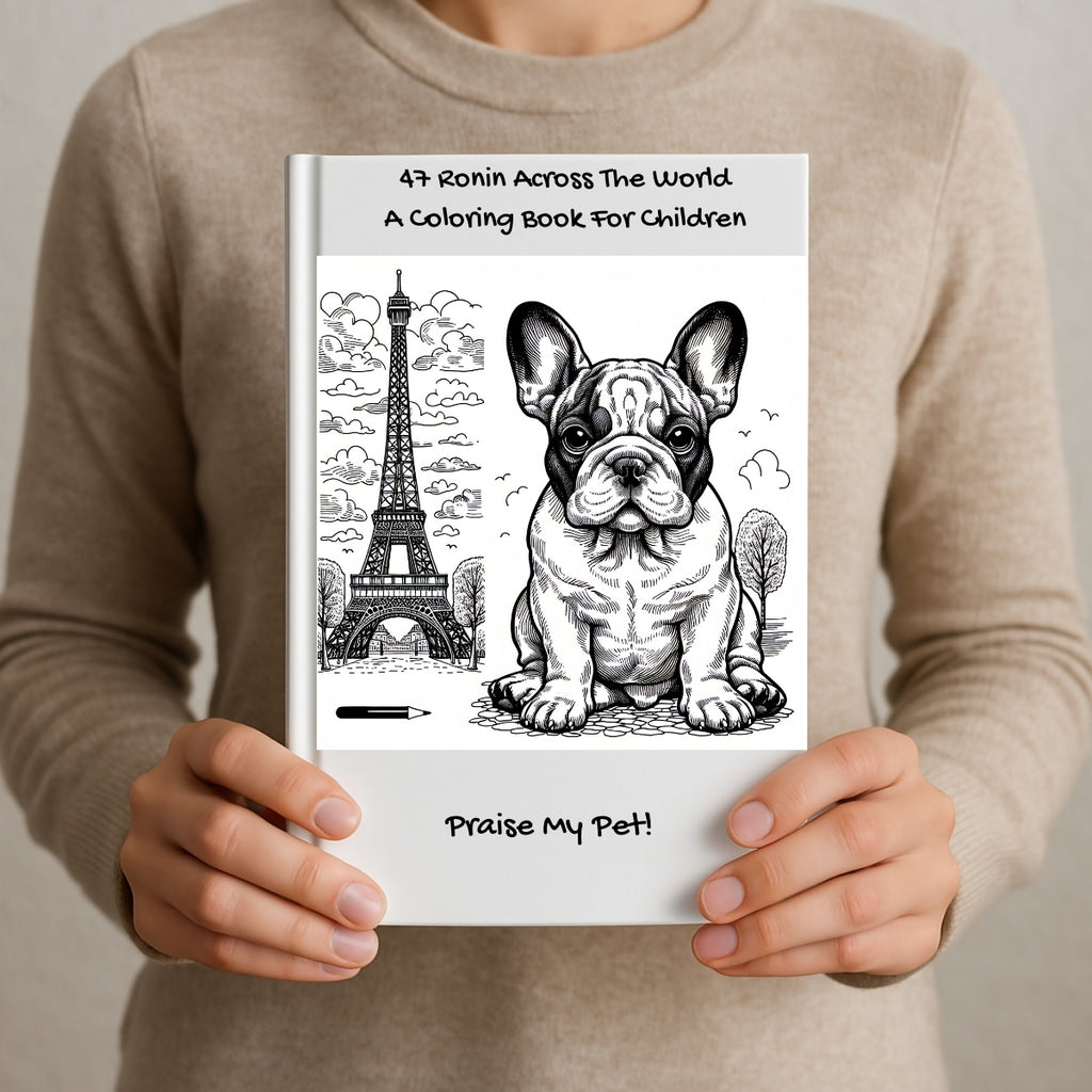 47 Ronin Across The World: A Coloring Book For Children