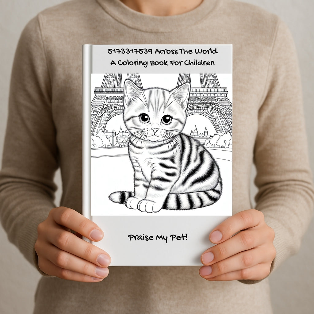 5173317539 Across The World: A Coloring Book For Children