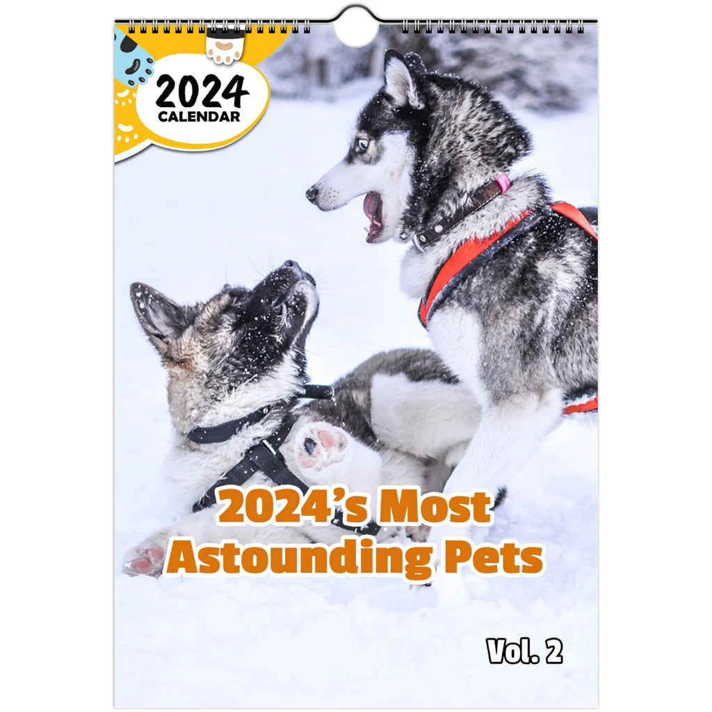 2024's Most Astounding Pets Volume Two: 2024 Wall Calendar (Published)