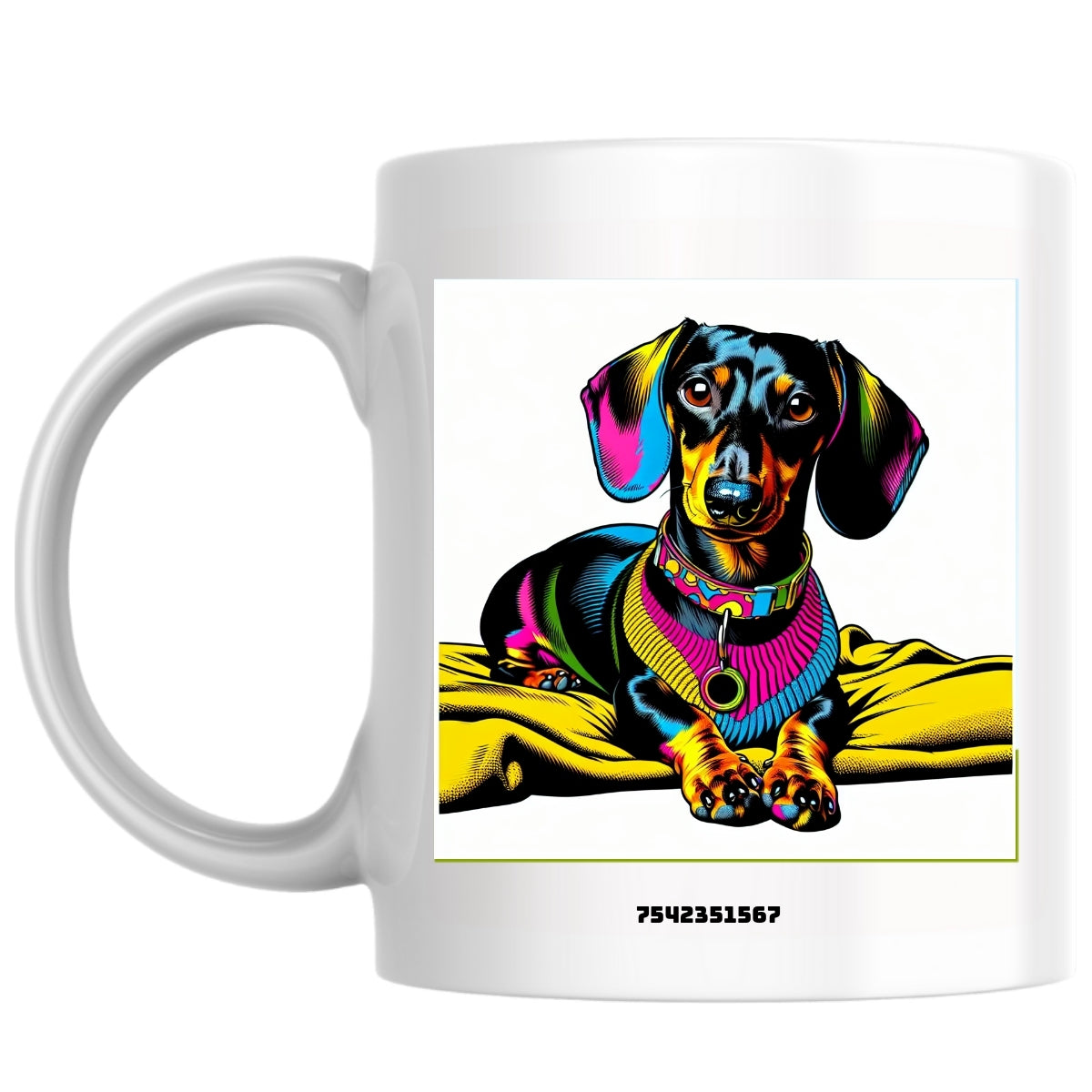 7542351567 the Magnificent: Pop Art Coffee Mug