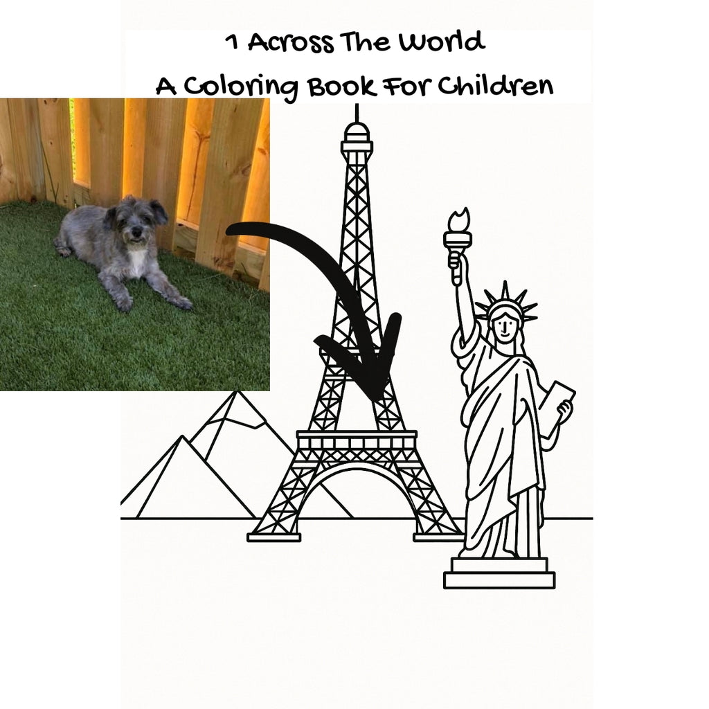 1 Across The World: A Coloring Book For Children