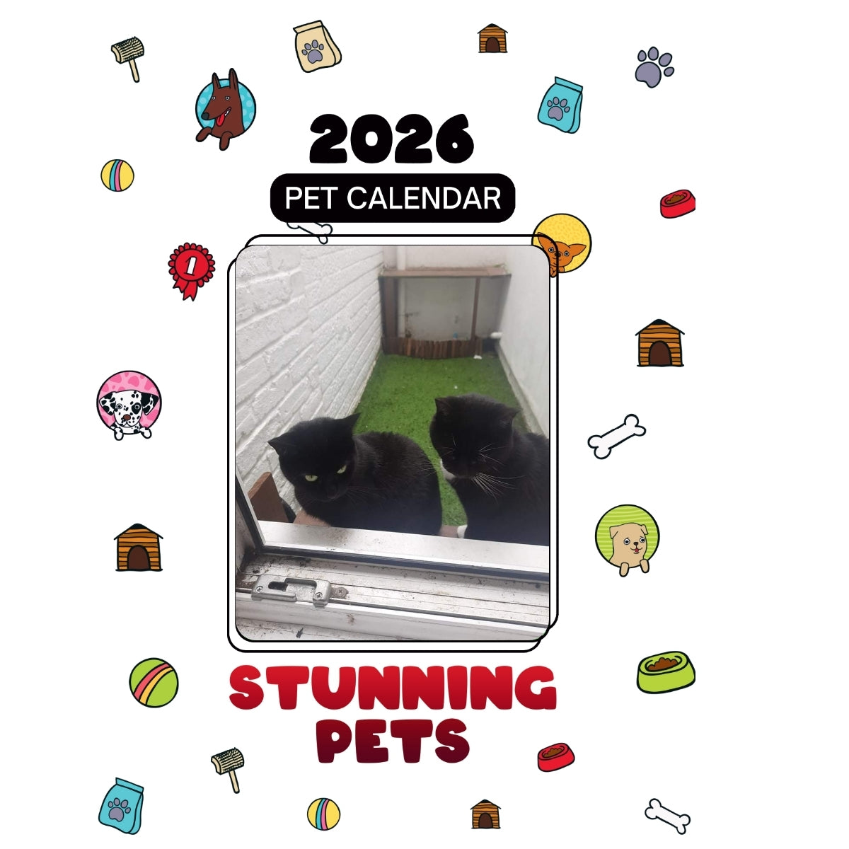 2 Headlines Stunning Pets: A 2026 Pet Calendar