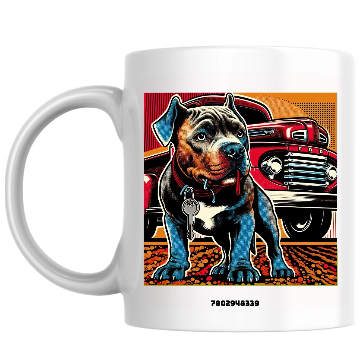 7802948339 the Magnificent: Pop Art Coffee Mug