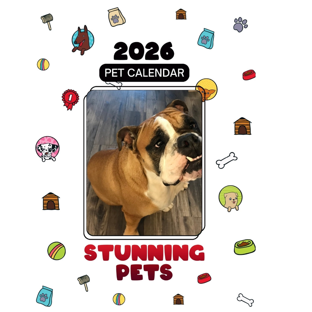 Tyson the Bulldog Headlines Stunning Pets: A 2026 Pet Calendar