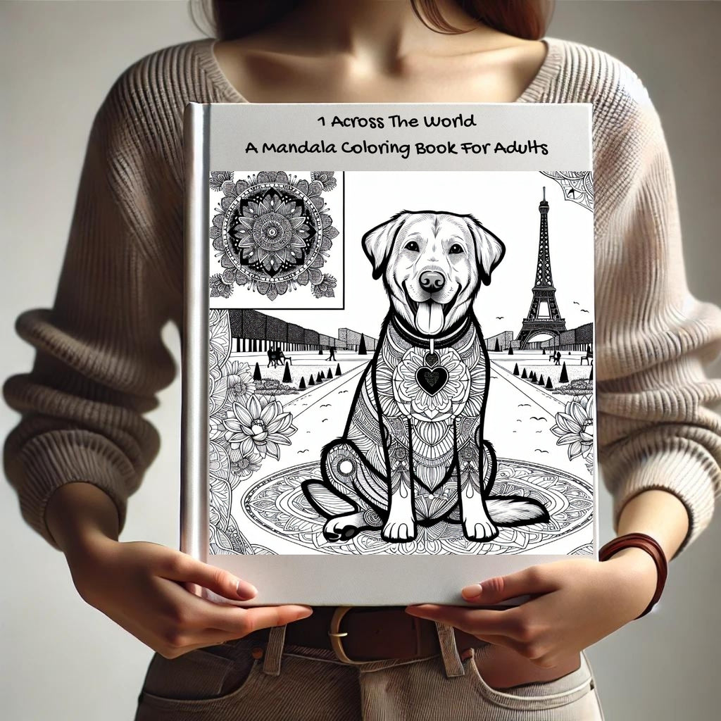 1 Across The World: A Mandala Coloring Book For Adults