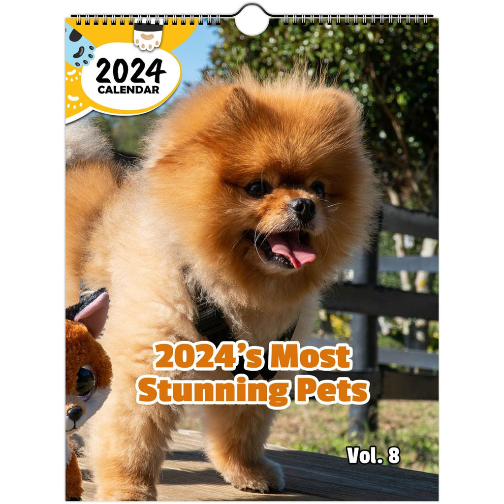 2024's Most Stunning Pets Volume Eight: 2024 Wall Calendar (Published)