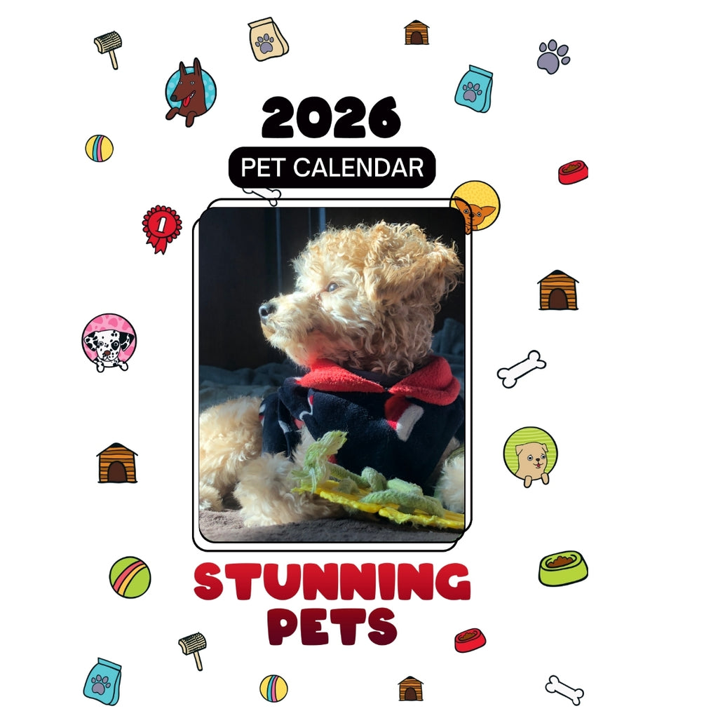 (Theo)Adorable Headlines Stunning Pets: A 2026 Pet Calendar