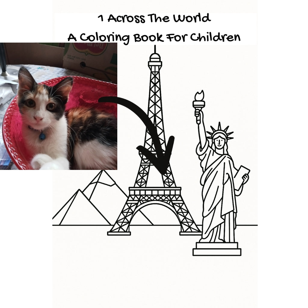 1 Across The World: A Coloring Book For Children