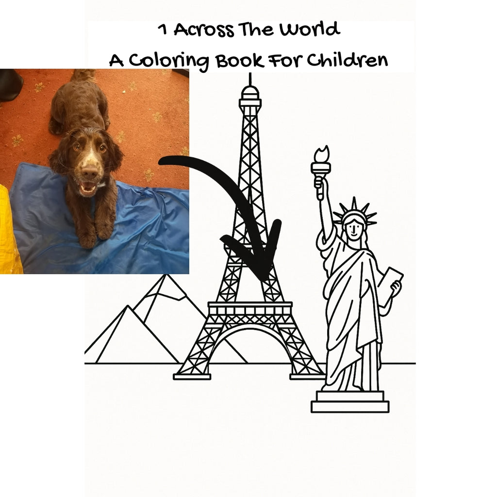 1 Across The World: A Coloring Book For Children