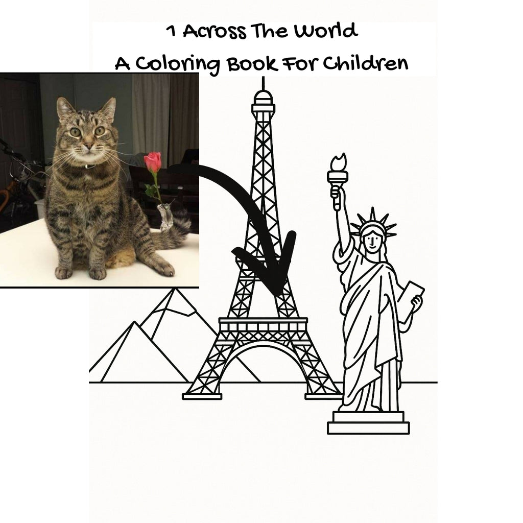 1 Across The World: A Coloring Book For Children