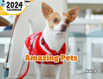 Amazing Pets Volume Three: 2024 Wall Calendar (Pre-Order)
