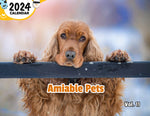 Amiable Pets Volume Eleven: 2024 Wall Calendar (Published)