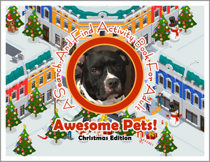 Awesome Pets: Christmas Edition (A Search-And-Find Activity Book For All Ages) (Pre-Order)