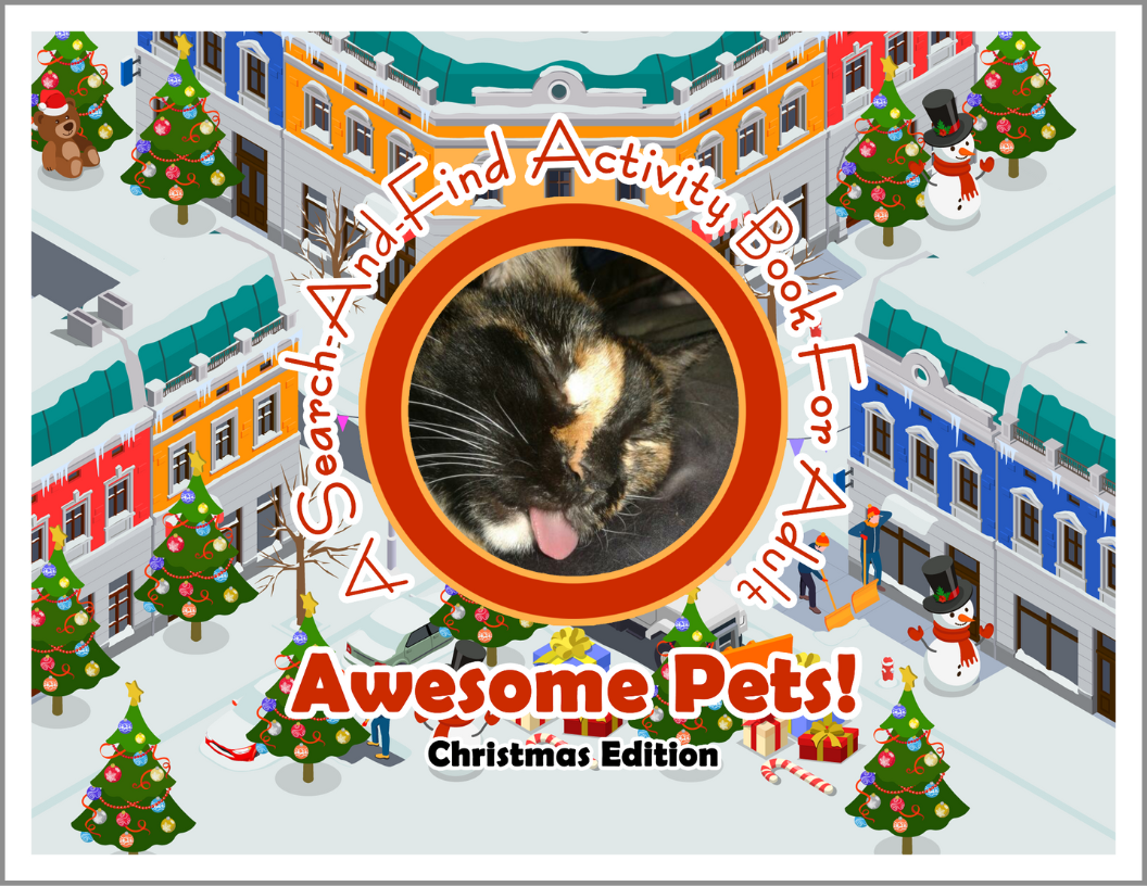 Awesome Pets: Christmas Edition (A Search-And-Find Activity Book For All Ages) (Pre-Order)