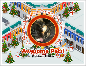 Awesome Pets: Christmas Edition (A Search-And-Find Activity Book For All Ages) (Pre-Order)