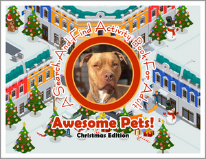 Awesome Pets: Christmas Edition (A Search-And-Find Activity Book For All Ages) (Pre-Order)