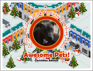 Awesome Pets: Christmas Edition (A Search-And-Find Activity Book For All Ages) (Pre-Order)