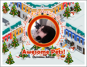 Awesome Pets: Christmas Edition (A Search-And-Find Activity Book For All Ages) (Pre-Order)