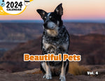 Beautiful Pets Volume Four: 2024 Wall Calendar (Published)