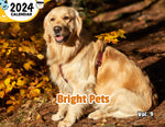 Bright Pets Volume Nine: 2024 Wall Calendar (Published)