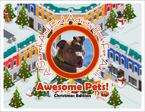 Awesome Pets: Christmas Edition (A Search-And-Find Activity Book For All Ages) (Pre-Order)