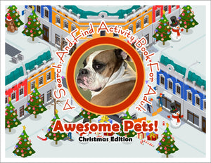 Awesome Pets: Christmas Edition (A Search-And-Find Activity Book For All Ages) (Pre-Order)