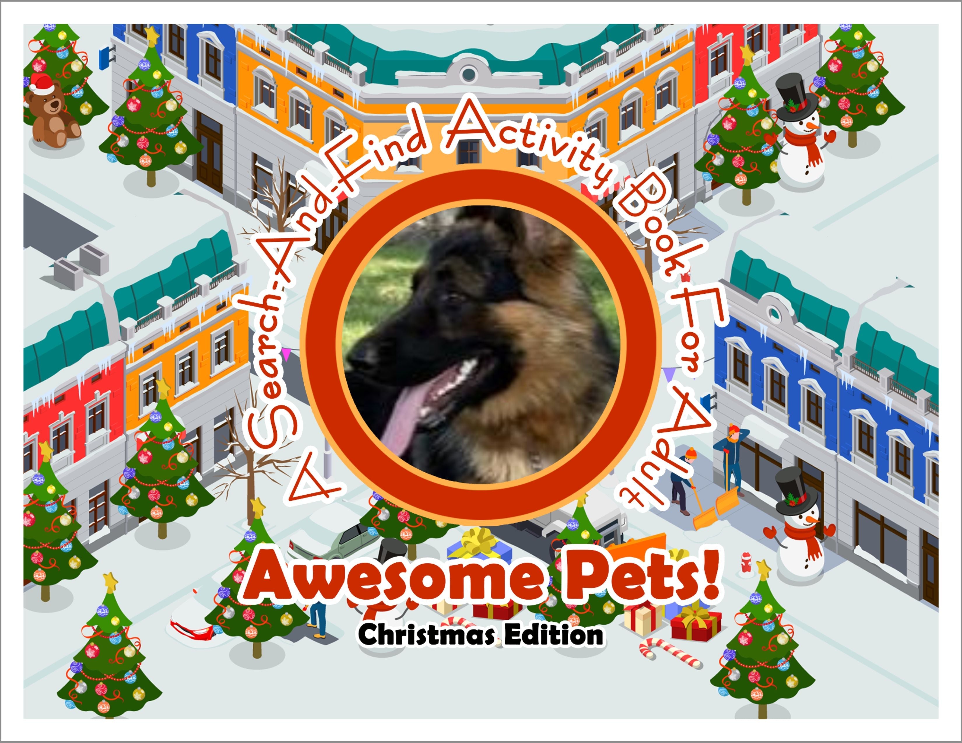Awesome Pets: Christmas Edition (A Search-And-Find Activity Book For All Ages) (Pre-Order)