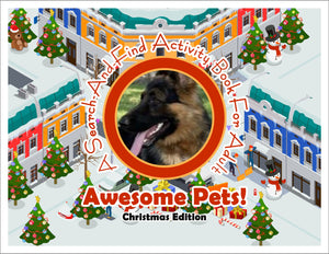 Awesome Pets: Christmas Edition (A Search-And-Find Activity Book For All Ages) (Pre-Order)
