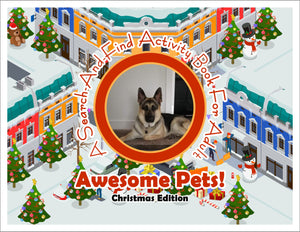Awesome Pets: Christmas Edition (A Search-And-Find Activity Book For All Ages) (Pre-Order)
