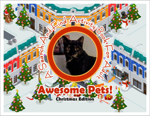 Awesome Pets: Christmas Edition (A Search-And-Find Activity Book For All Ages) (Pre-Order)