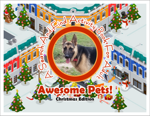 Awesome Pets: Christmas Edition (A Search-And-Find Activity Book For All Ages) (Pre-Order)