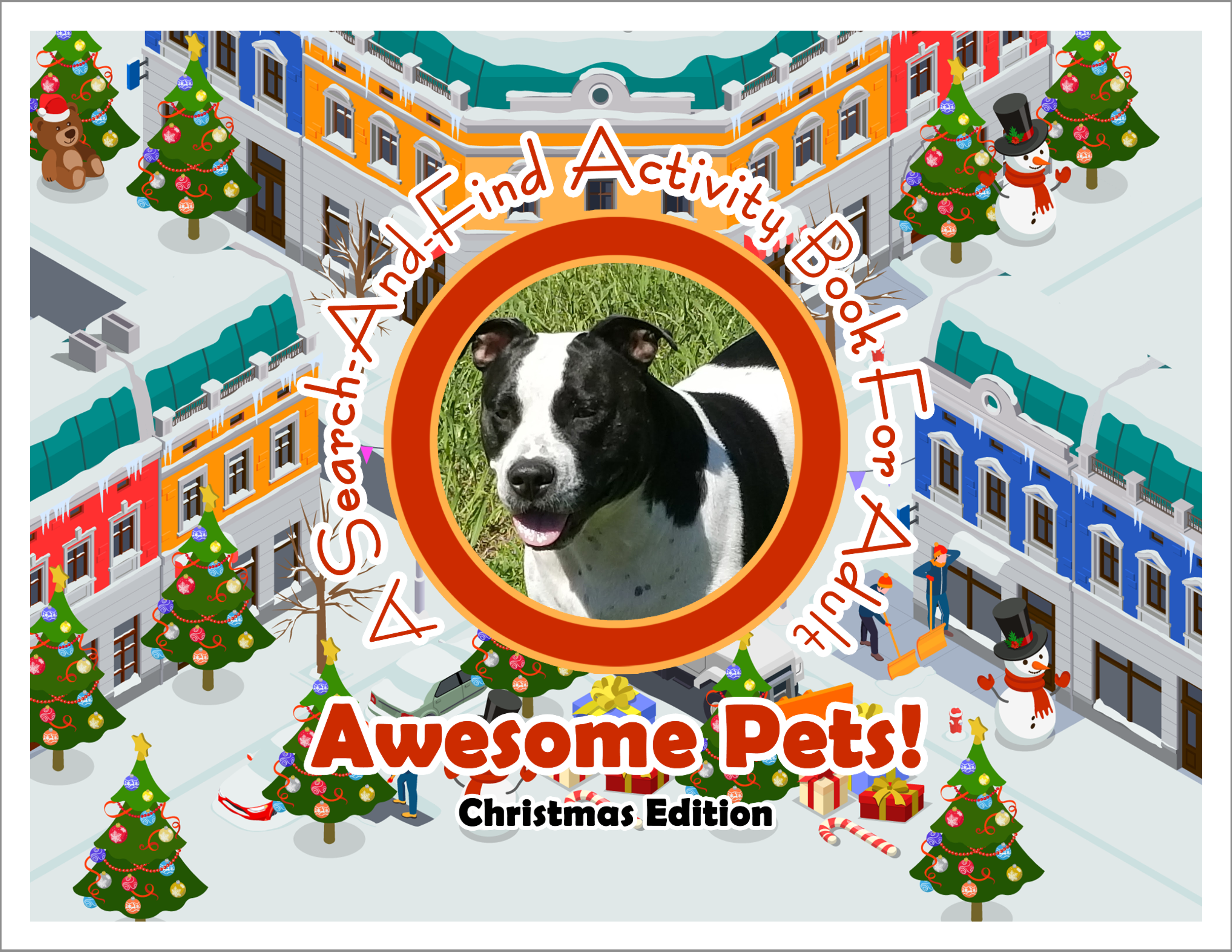 Awesome Pets: Christmas Edition (A Search-And-Find Activity Book For All Ages) (Pre-Order)