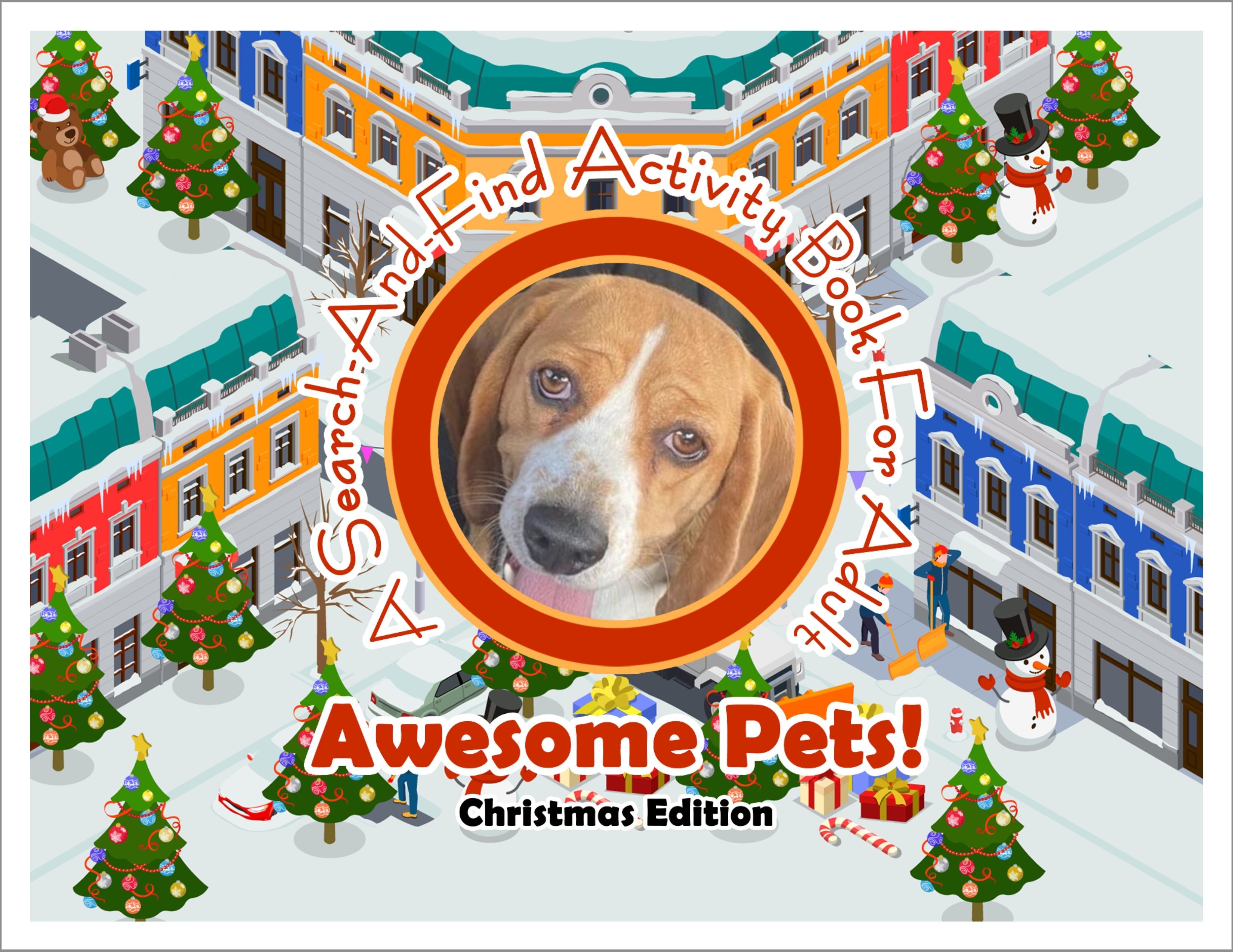 Awesome Pets: Christmas Edition (A Search-And-Find Activity Book For All Ages) (Pre-Order)