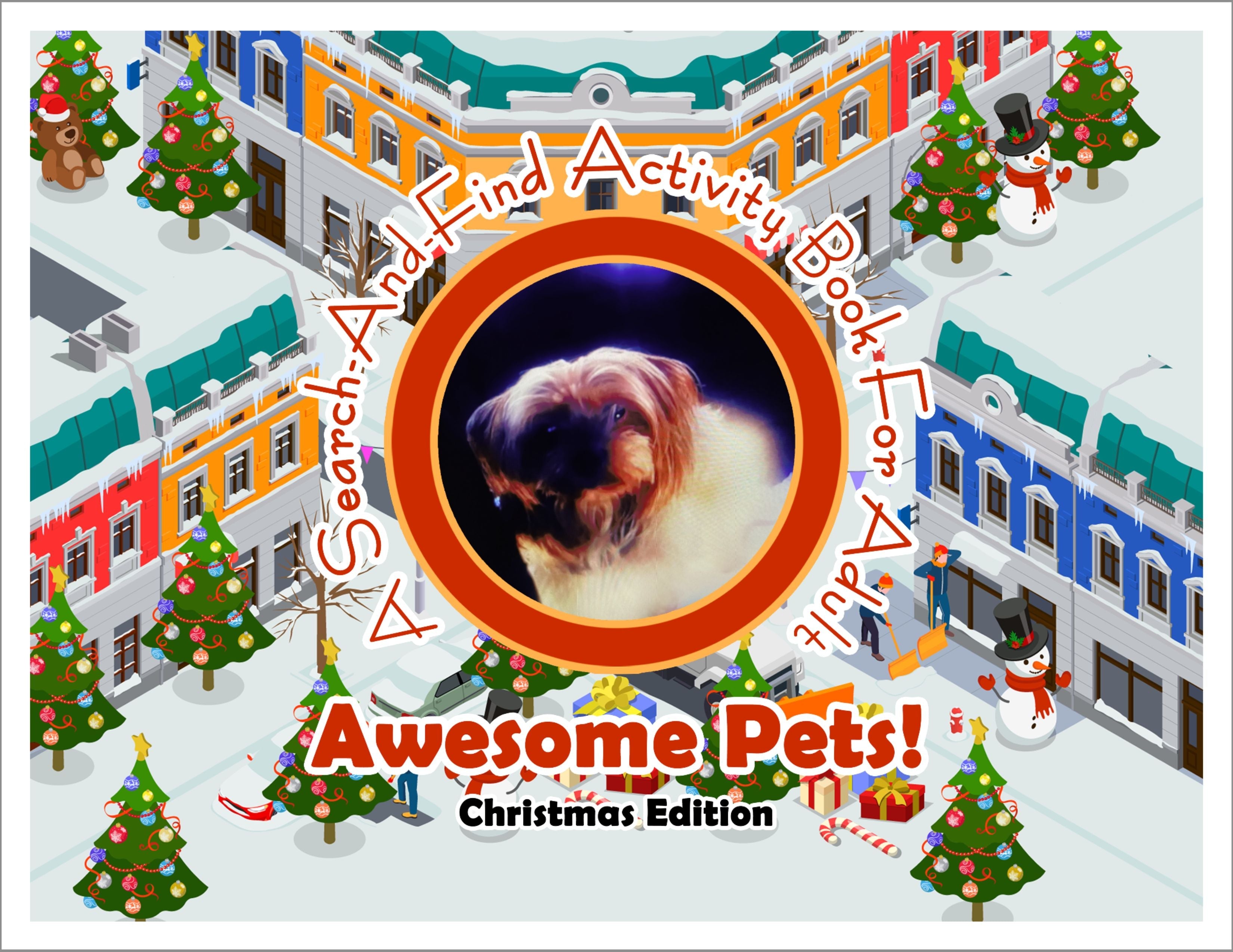 Awesome Pets: Christmas Edition (A Search-And-Find Activity Book For All Ages) (Pre-Order)