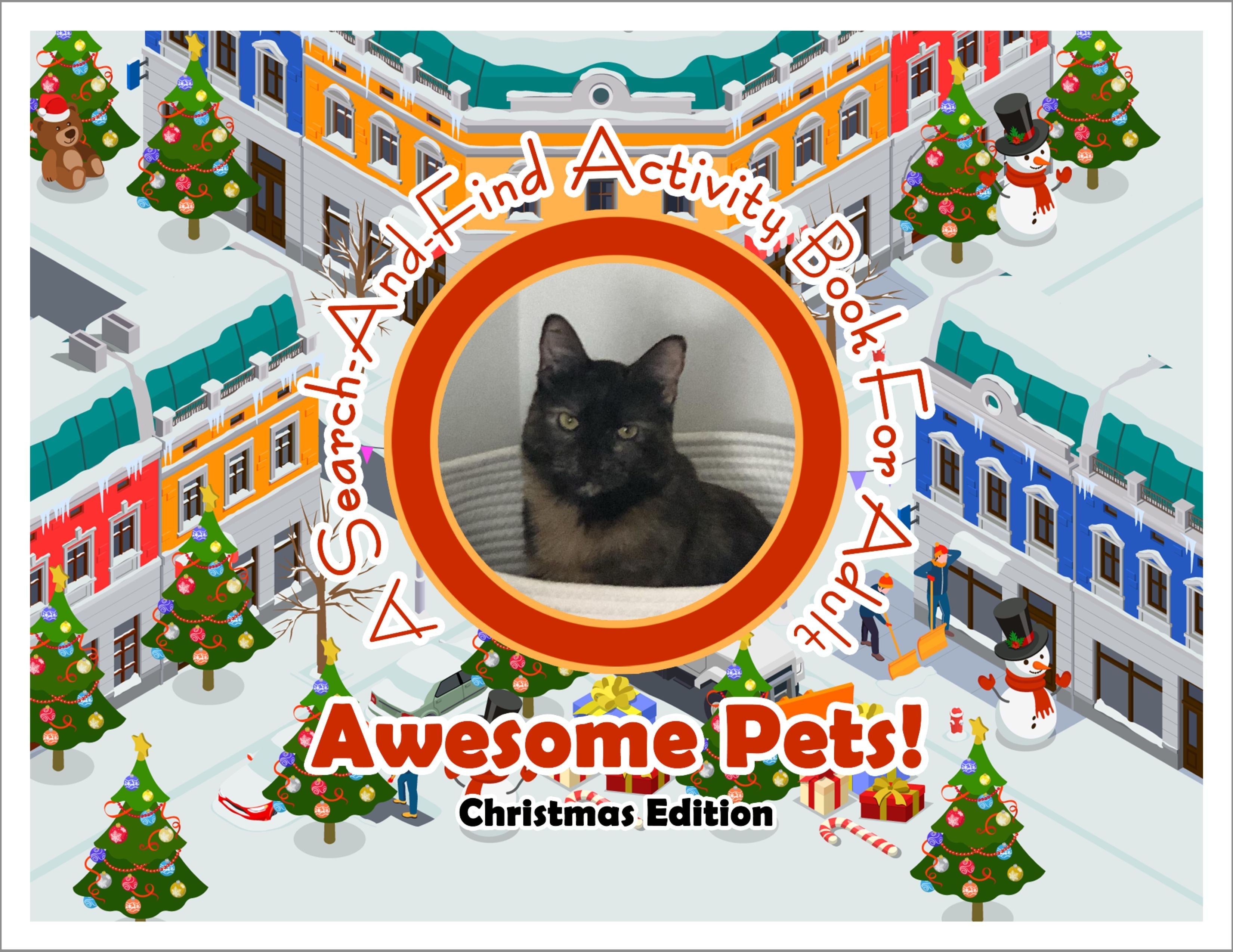 Awesome Pets: Christmas Edition (A Search-And-Find Activity Book For All Ages) (Pre-Order)