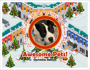 Awesome Pets: Christmas Edition (A Search-And-Find Activity Book For All Ages) (Pre-Order)