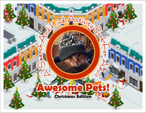 Awesome Pets: Christmas Edition (A Search-And-Find Activity Book For All Ages) (Pre-Order)
